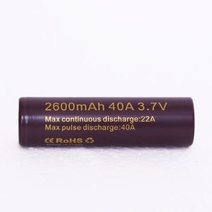 Best Brown SC30 18650 2600mAh 3.6V 10A Mech Mod Li Battery for Vaping