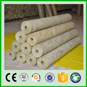 Rock Wool Pipes Applications for Installations HVAC System Industry and Building Steam Pipe