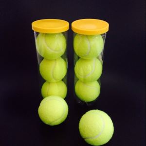 China ITF Approved 45% Wool Tennis Balls Tube Euipment Manufacturer