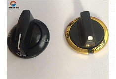 Black and White Plastic Knob Switch