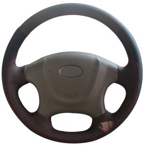 Genuine Sheepskin Steering Wheel Cover For Kia Sportage 2 2007