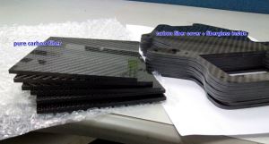 Carbon Fiber Look Mixed Fiberglass Plate Panel Sheet 1mm