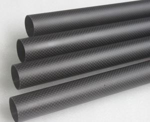 High Tensile Strength Medium-sized OD Round Carbon Fiber Pipes 21mm 22mm 23mm 24mm 25mm