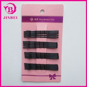 Black Simple Metal Bobby Pins for Hair for Women