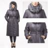 Winter Women Plus Size Breathable Cotton Padded Coat with Filler Rayon Cotton