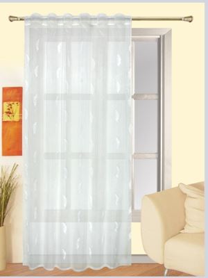 Voile Embroidered Curtain