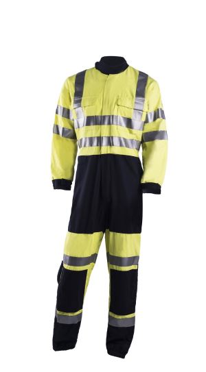 Hi Vis Poly Cotton Coverall