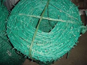 PVC Powder Coated Barbed Wire for Security