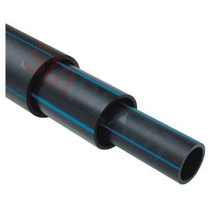 HDPE Pipe (Poly Pipe) in black/blue color for Water Supply