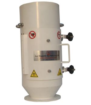 Powerful, Full Welding Discrete Type with Patented and Easy Cleaning Cylinder Magnetic Separator for Granular Material