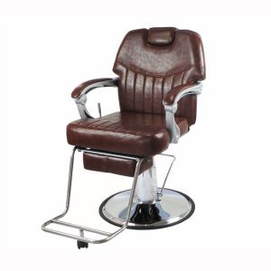 Rugged 168 Degree Rotary Reclining Barber Chair