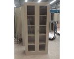 New Creative KD Structure Customized Glass Door Filing Cabinet Manufacuturer Produce