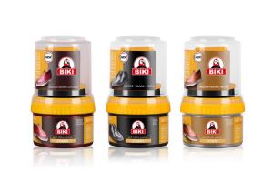 BIKI Black Brown Neutral Colour Pasted Solid Shoe Polish for Leather Shoes