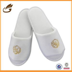 New Cheap Hotel Slippers Close Toe VIP Guest Slippers