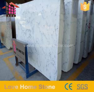 White Marble with Black Veins and White Stone Mandir for Home Flooring