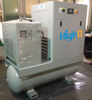 7.5HP 10HP 15HP 20HP 5.5KW 7.5KW 11KW 15KW Efficient Industrial Rotary Direct Driven Oil-Lubricated Compact Air Compressor