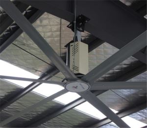 Large Commercial Industrial Warehouse AC Motor Cooling Ceiling Fan