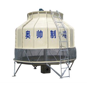 Round Type Fiberglass Mini/small Counterflow Cooling Tower for Injection Molding Machine