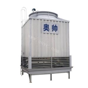 Open Type Fiberglass Square Counter Flow Spray Water Cooled Circuit Cooling Tower for Chiller