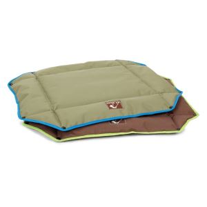 Dog Oxford Bed with Buckle 2 Way Use Fold Up as Beds Unfold as Mat Both Side Available Waterproof