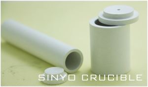 Customized Pure White Hot Press Hexagonal Boron Nitride Crucible Nozzle for Metallurgy