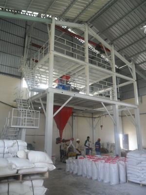 Workshop Type Dry Mortar Mixing Plant