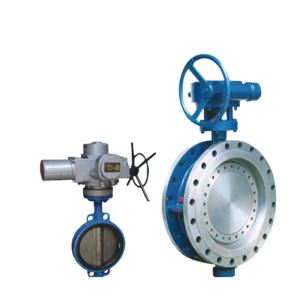 Electric Flange Soft and Hard Seal Multi Layer Metal Butterfly Valve Series