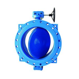 Flanged Double Eccentric Center Butterfly Valve