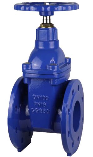 DIN3352 Non Rising Stem Resilient Seated Wedge Gate Valve