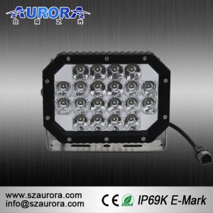 SAE IP69K 6 Inch LED Quad Light 60W Driving Lights for Trucks
