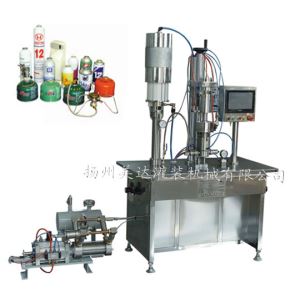 High Performance Factory Price Semiautomatic Refrigerant Spray Filling Machine