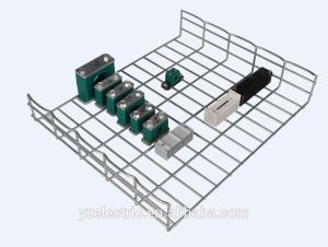 Electro-galvanised Wire Mesh Cable Tray with CE and UL