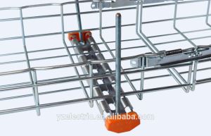 Anti Rust Zinc Plated Wire Mesh Cable Tray
