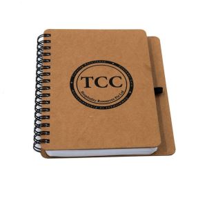 Personal Notebook Wire-O Binding Printing High Quality Custom Cardboard