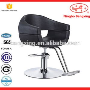 Chrome Barber Shop Hydraulic Chair Hair Salon Pole Beauty Spa Foot Rest Stool