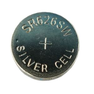 High Quality 1.55V SR626SW Silver Oxide Button Cell Battery