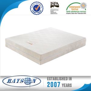Bedroom Light Natural Latex and Gel Memory Foam Topper with Rolled Packing for Home and Apartment