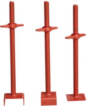 Painted,Electro-galvanized and Hot Dipped Galvanized Scaffolding Adjustable Screw Jack Base