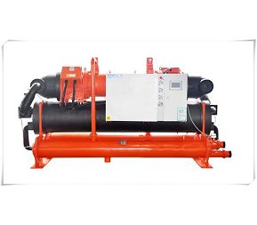 Middle temperature minus 5 degree customized high efficiency industria water cooled screw chiller with screw compressor