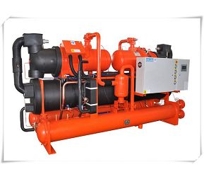 Low temperature minus 15 degree customized high efficiency industrial water cooled screw chiller with screw compressor