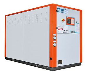 High Temperature Industrial Customized 3~50TR 0~20 Degree Water Cooled Scroll Water Chiller With Scroll Compressor