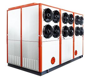 R22 industrial customized high efficiency energy saving intergrated evaporative cooled water chiller system with flooded evaporator
