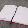 PU Leather Hard Cover Elastic Notebook
