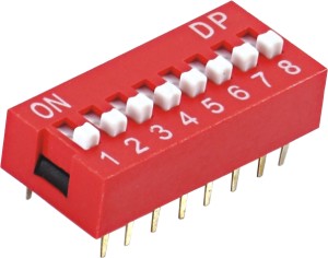 Pull Switch, PH2.54, Red, 16P, Gold Flash
