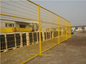 Outdoor PVC Coated Temporary Fence Portable