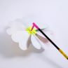 Spring Plastic Colorful Outdoor Garden Advertising Windmill Plastic Party Wedding Park Decoration DIY Pinwheel Toys China Factory
