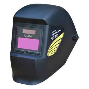TN01 Basic Fixed Shade Series Black Solar Auto Darkening Welding Helmet