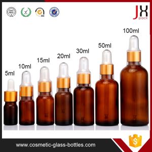 5ml 10ml 15ml Green/Amber/Cobalt Blue/Clear Essential Oil Bottle Glass Dropper Bottle with Screw Cap/Child Resistant Cap/Tamper Evident Cap