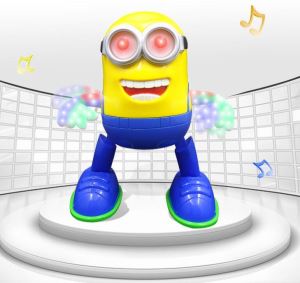 Little Yellow Electric Toy Children's Educational Toys With Light Concert Dancing