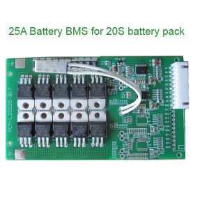 Battery Protection Circuit Module (PCM) 74V 30A for 20S Battery Pack,small Battery PCM